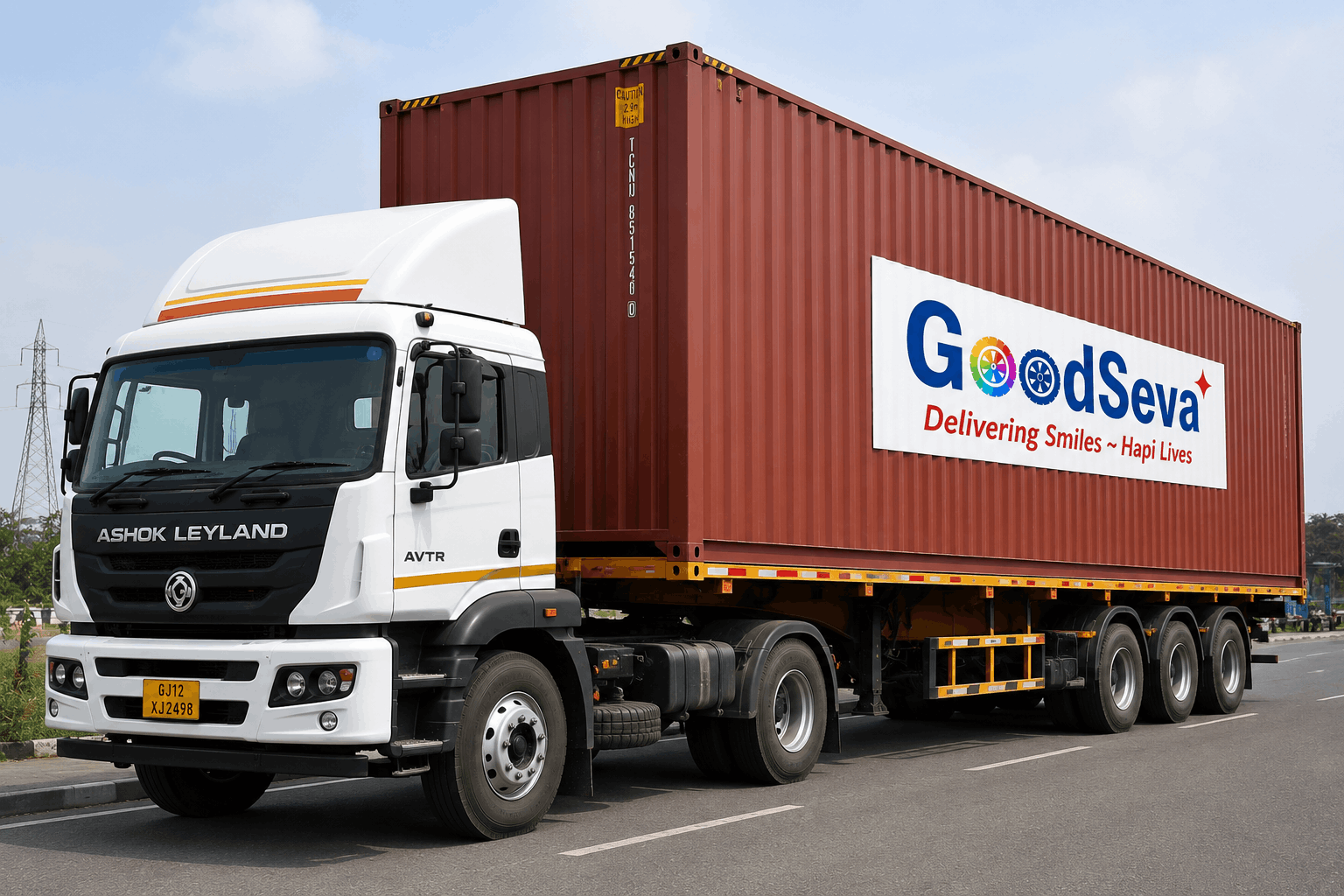 40 ft Multi Axle High Cube Trailer