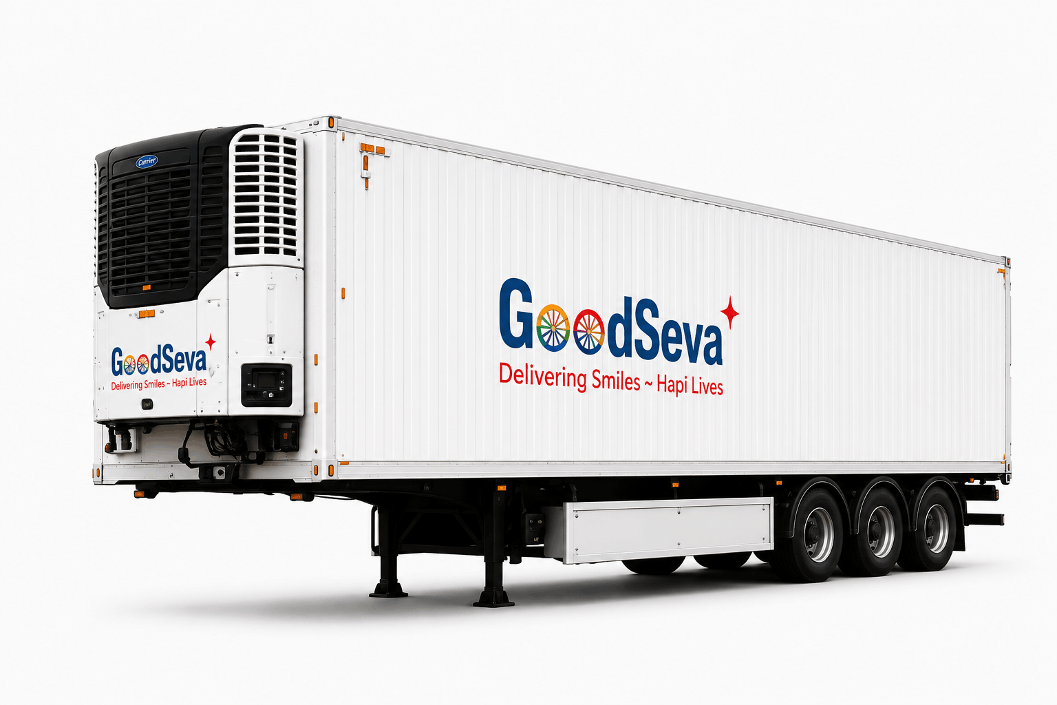 40 ft Multi Axle High Cube Reefer Trailer